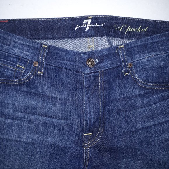 7 For All Mankind Size 31 Bootcut - Picture 2 of 4